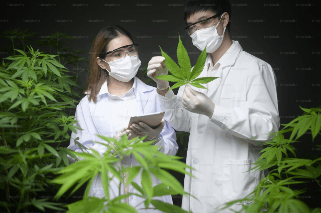 hanging a whole cannabis plant